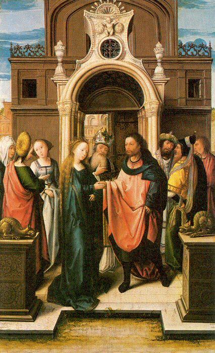 Orlandi, Deodato The Marriage of the Virgin Sweden oil painting art